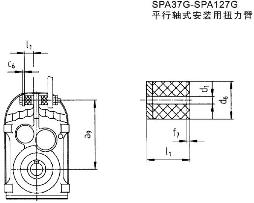 SPA37G-SPA127GƽSʽbŤγߴ