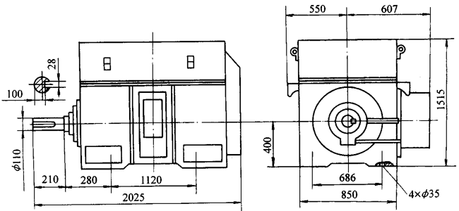 YD400-4/6/8Oஐ늄әC(j)μbߴ磨380V